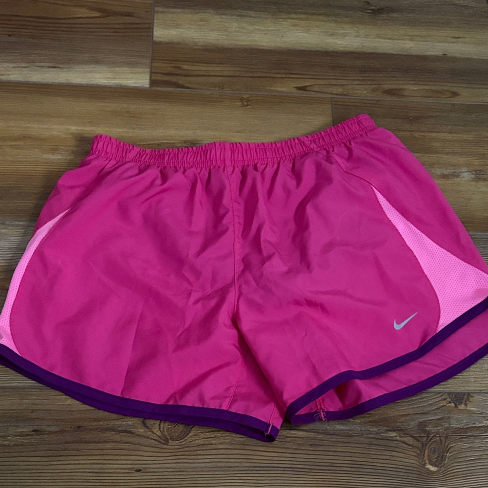 Nike Girl’s Fuchsia and Purple Athletic Shorts